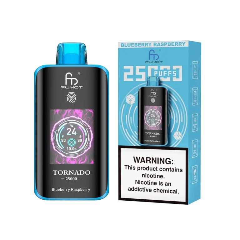 Blueberry Raspberry Fumot Tornado 25000
