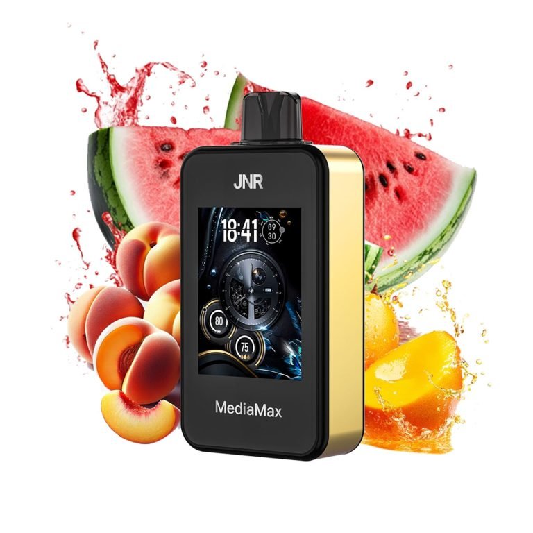 Peach Mango Watermelon JNR Media Max Puff 40k