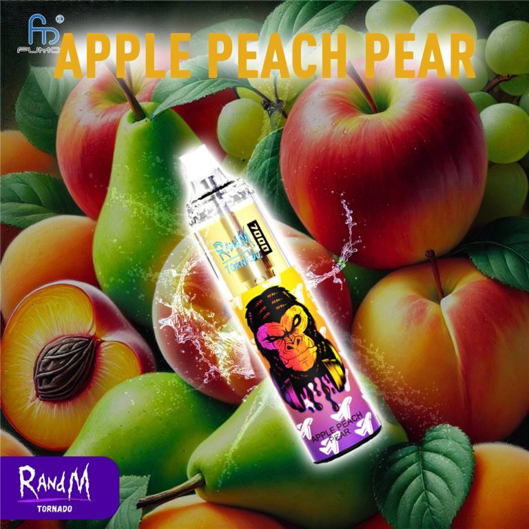 Apple Peach Pear RandM Tornado 7000