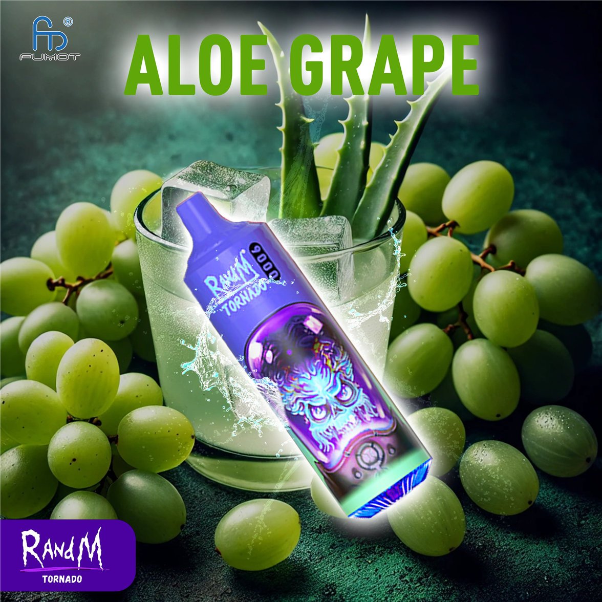 RandM Tornado Vape 9000- Aloe Grape