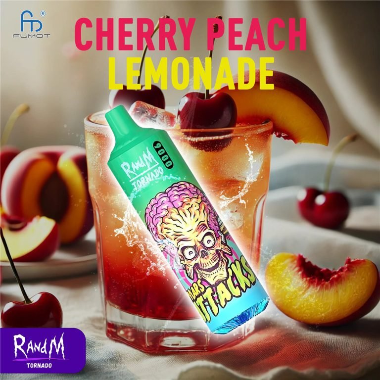 RandM Tornado Vape 9000- Cherry Peach Lemonade
