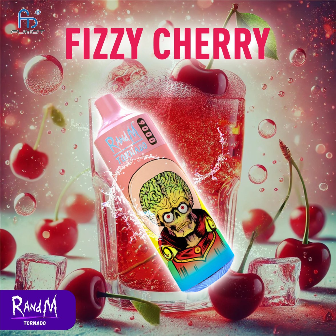 RandM Tornado Vape 9000- Fizzy Cherry
