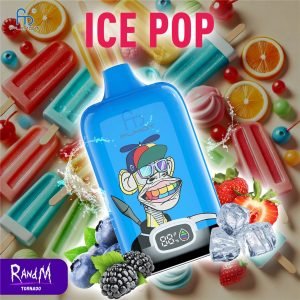 Ice Pop TORNADO RandM Vape 12000 DIGITAL BOX