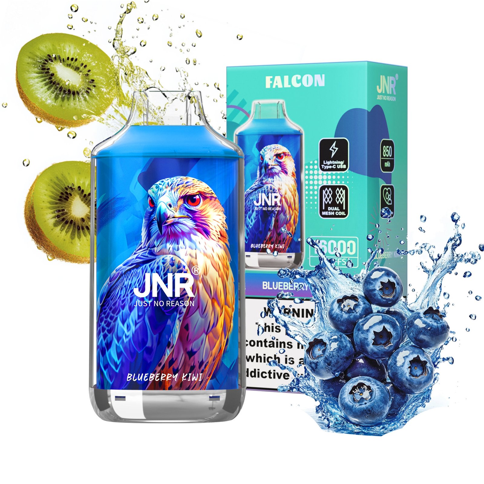 blueberry kiwi jnr falcon 16000