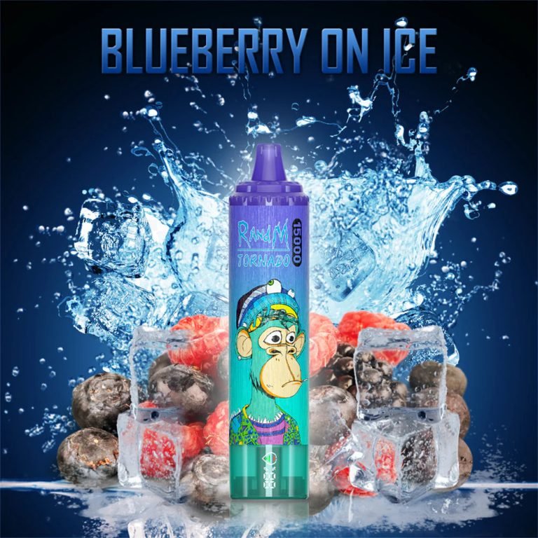 blueberry on ice randm tornado 15000 vape