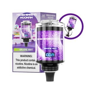 grape mint jnr mega shisha hookah 100k