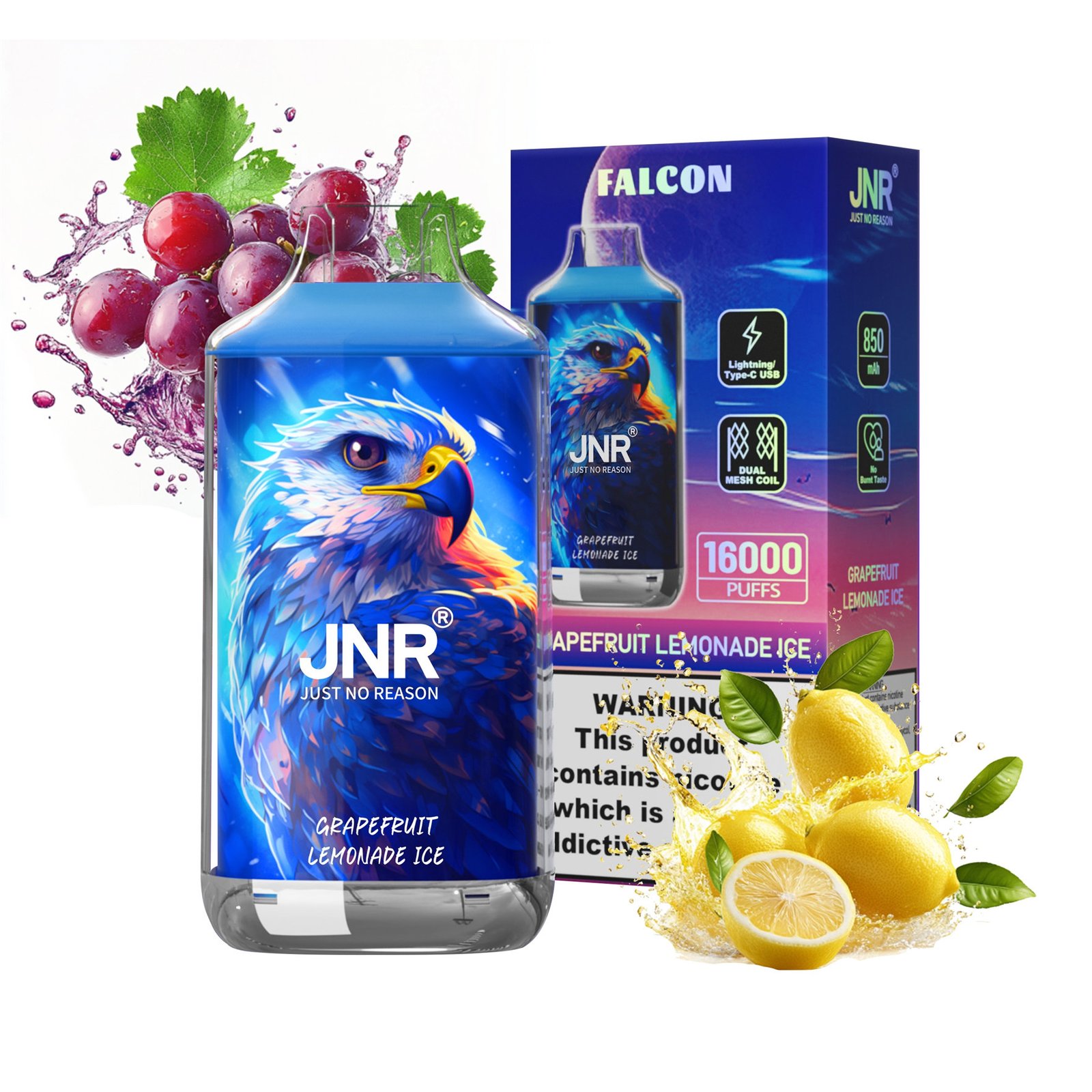 grapefruit lemonade ice jnr falcon 16000