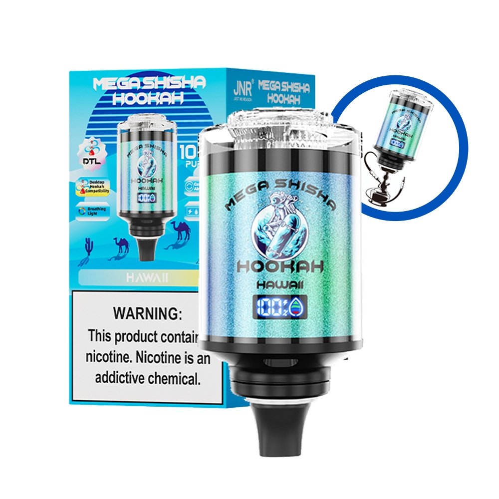 hawaii jnr mega shisha hookah 100k