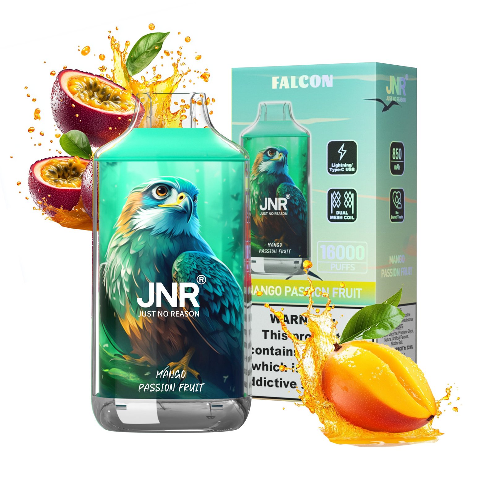 mango passion fruit jnr falcon 16000