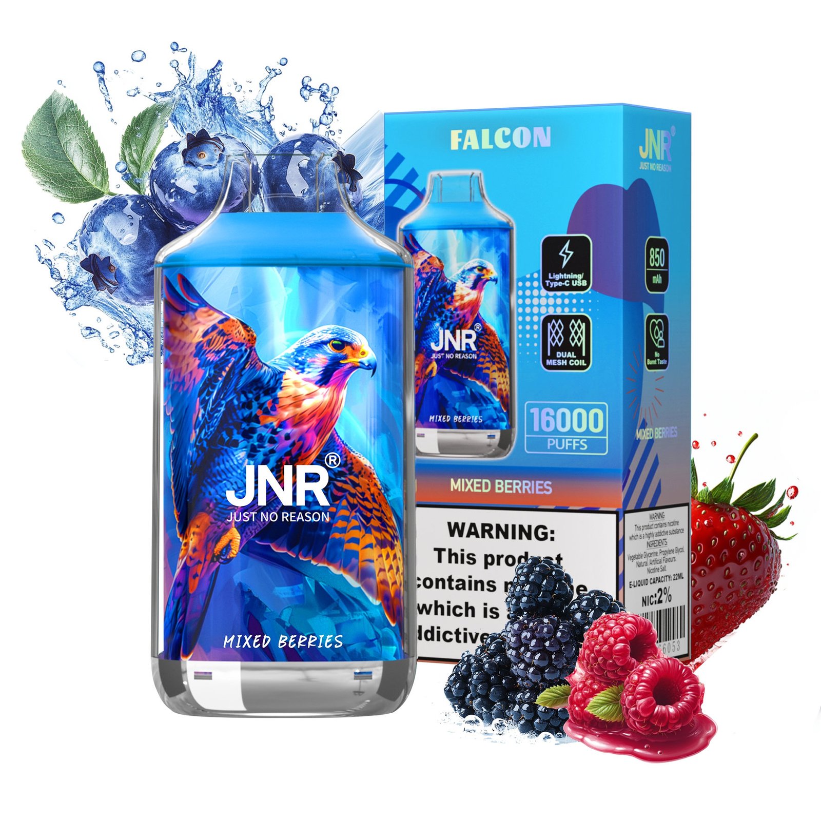 mixed berries jnr falcon 16000