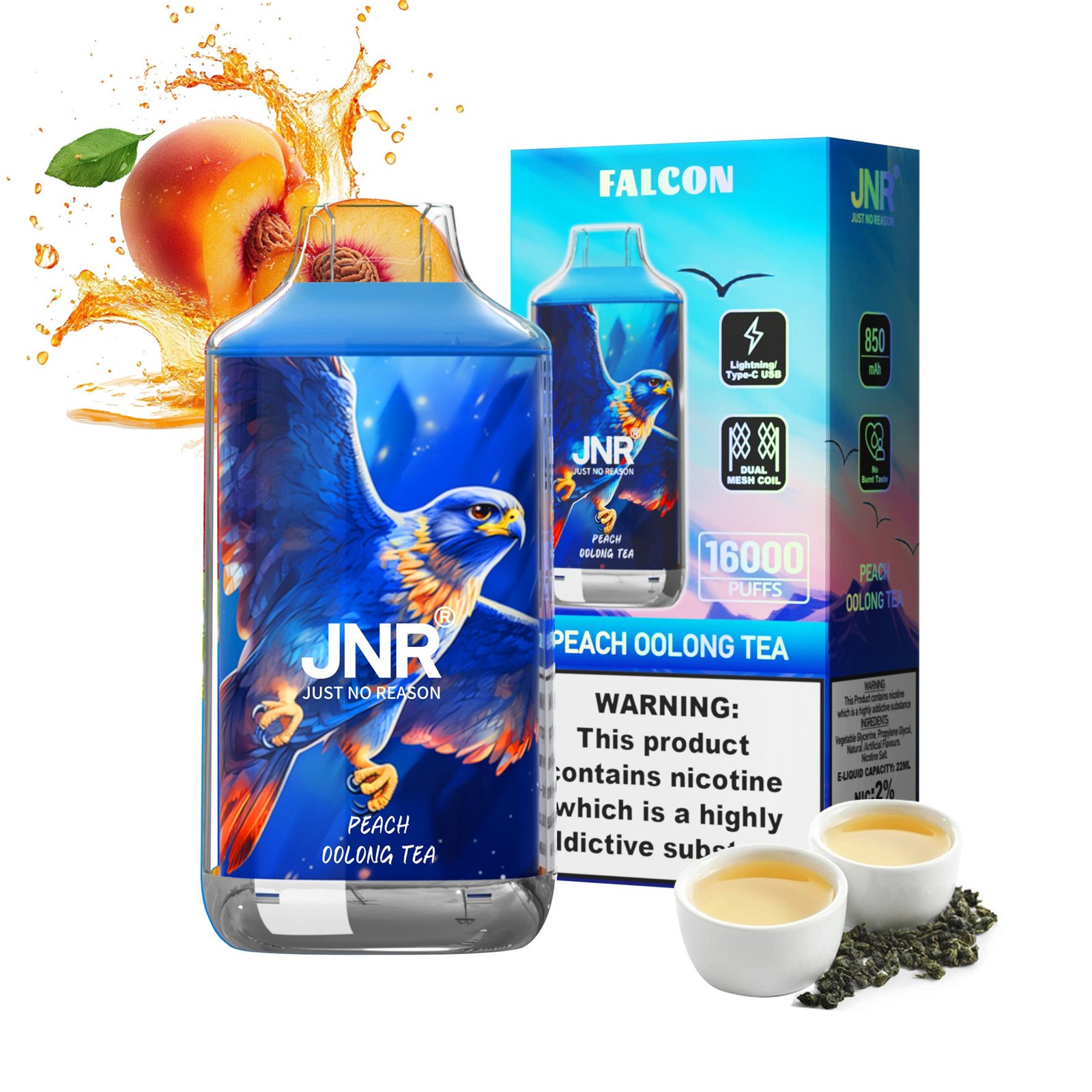 peach oolong tea jnr falcon 16000