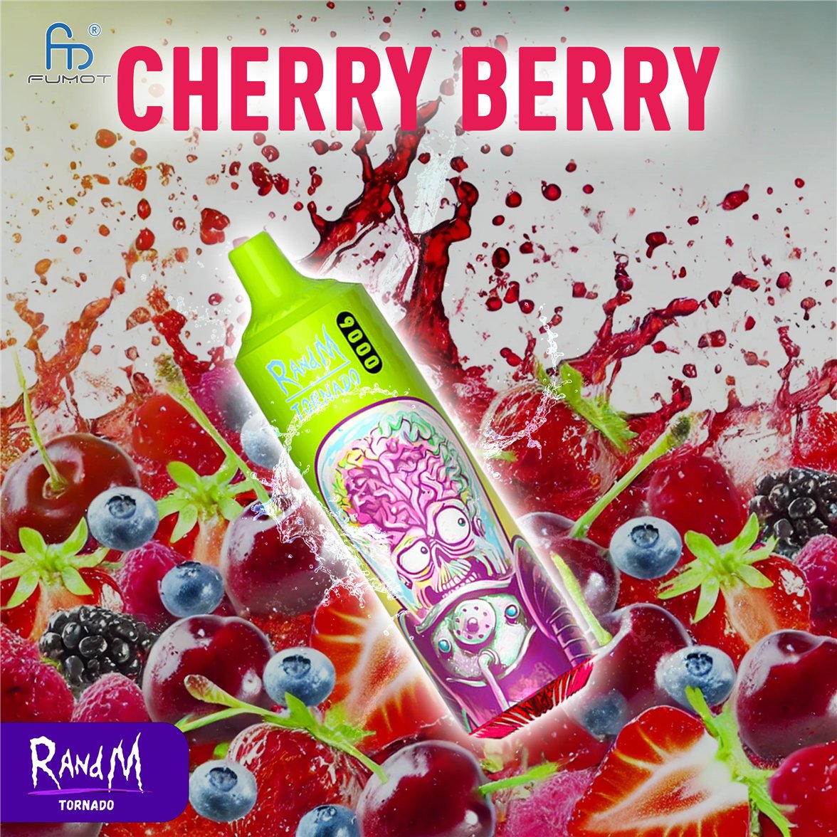 randm tornado vape 9000 cherry berry