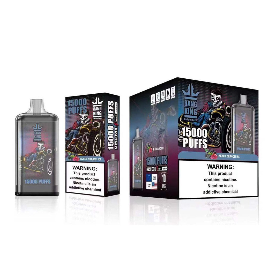 black dragon ice bang king 15000 puffs