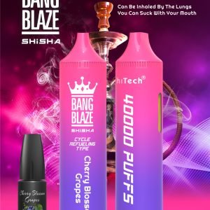 cherry blossom grapes bang blaze 40k refillable vape
