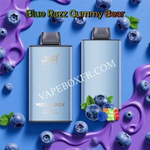 Blue Razz Gummy Bear 25k Puff Jnr Mega Box 25000 Vpfrccjmb25000