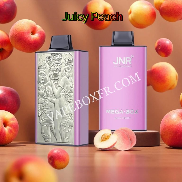 Juicy Peach 25k Puff Jnr Mega Box 25000 Vpfrccjmb25000