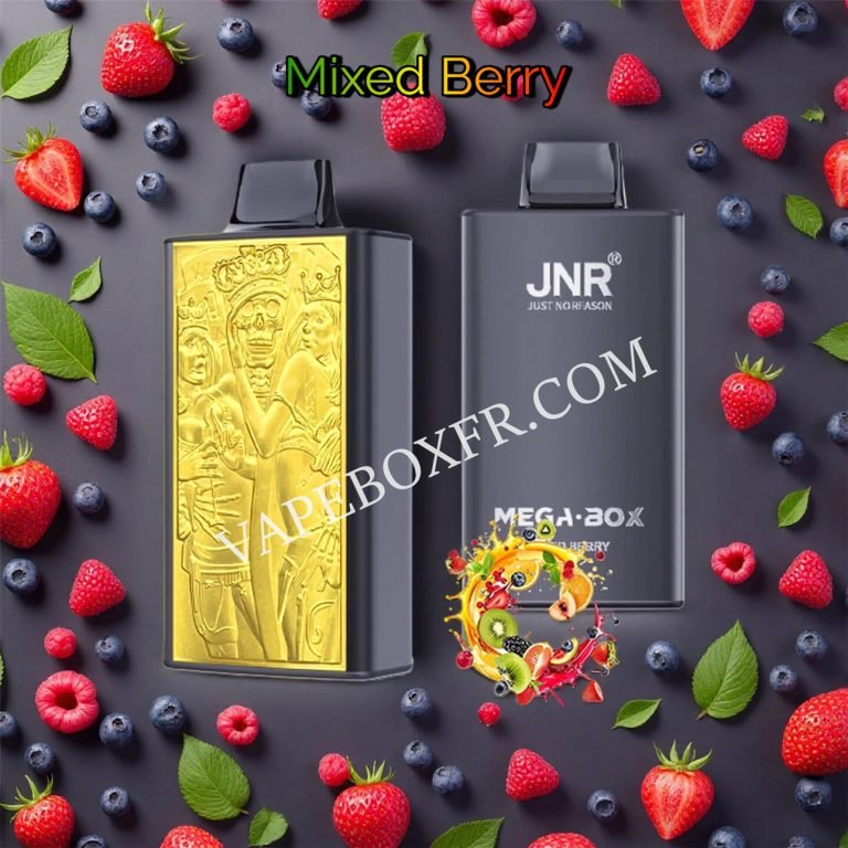 Mixed Berry 25k Puff Jnr Mega Box 25000 Vpfrccjmb25000