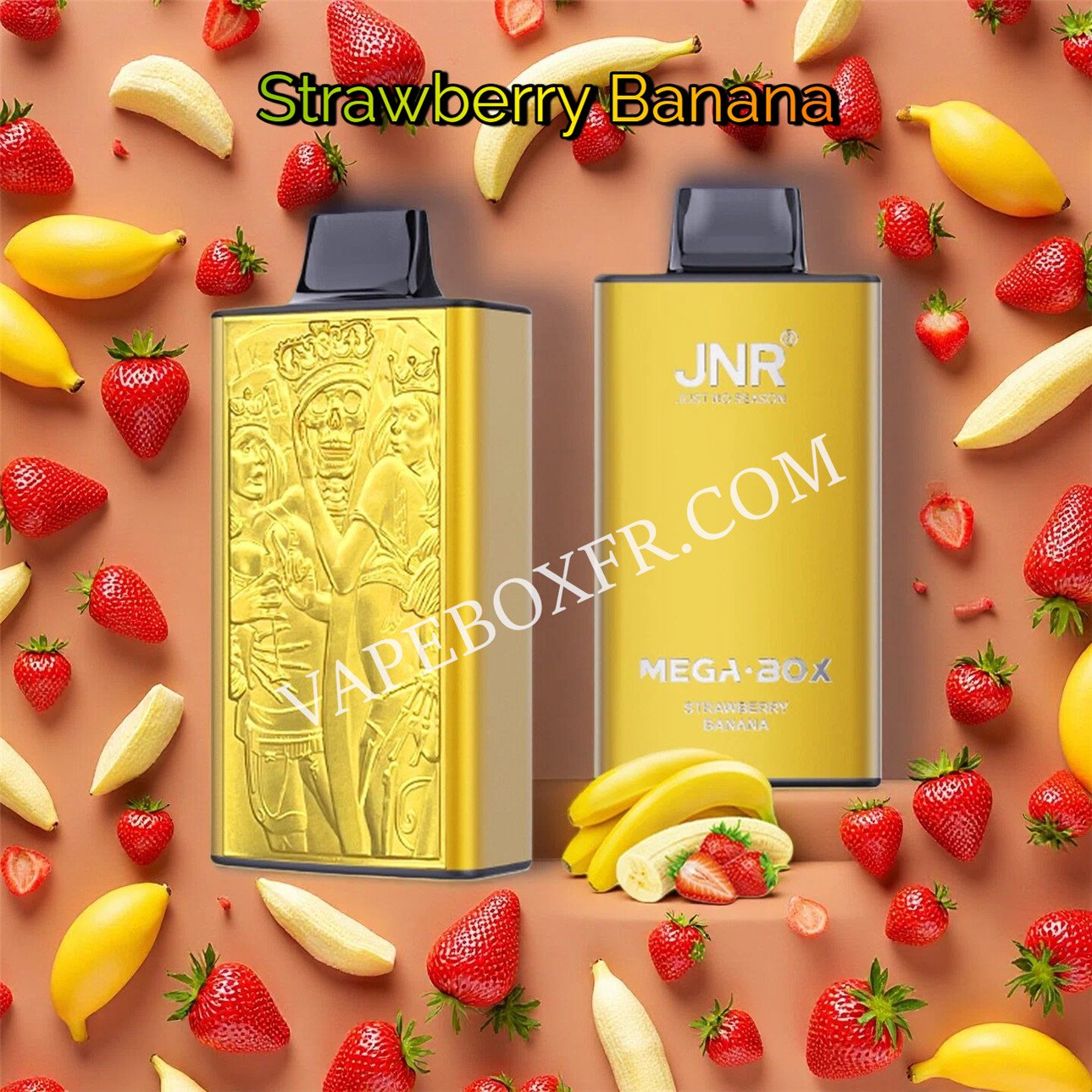 Strawberry Banana 25k Puff Jnr Mega Box 25000 Vpfrccjmb25000