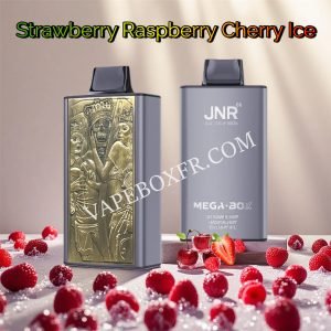 Strawberry Raspberry Cherry Ice 25k Puff Jnr Mega Box 25000 Vpfrccjmb25000